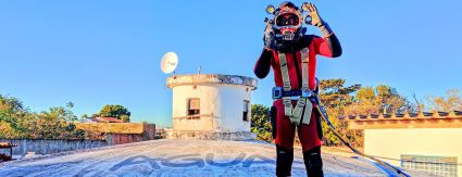 Águas Andradina e Águas Castilho executam limpeza de reservatórios com mergulhadores Águas Andradina e Águas Castilho executam limpeza de reservatórios com mergulhadores
