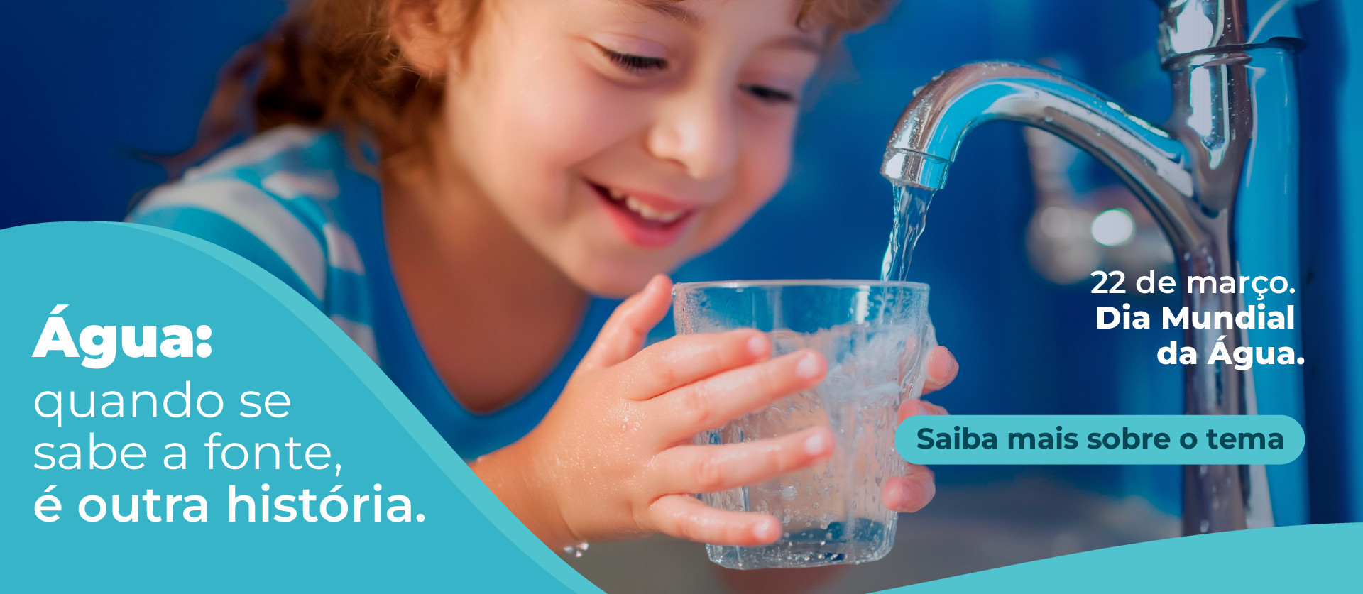 No Dia Mundial da Água, Iguá Saneamento lança campanha sobre a importância de utilizar fontes seguras