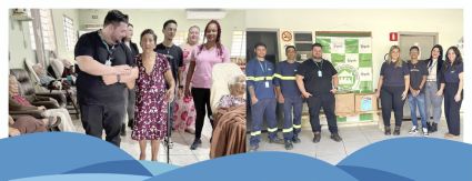 Águas Andradina e Águas Castilho comemoram o Dia Nacional do Voluntariado com ações em projetos sociais Águas Andradina e Águas Castilho comemoram o Dia Nacional do Voluntariado com ações em projetos sociais