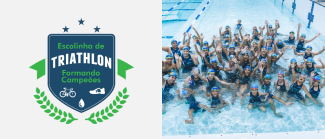 Logo da Escolinha de Triathlon