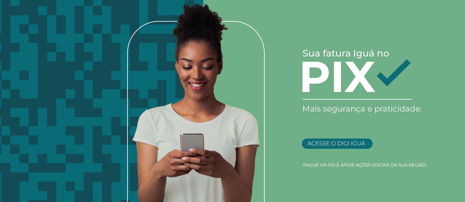 Pague via PIX