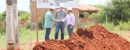 Águas Andradina inicia construção de sistema de esgoto em Planalto Águas Andradina inicia construção de sistema de esgoto em Planalto