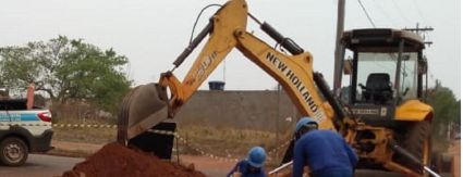 Águas Andradina realiza melhorias em dois bairros da cidade Águas Andradina realiza melhorias em dois bairros da cidade