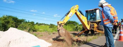 Mais três obras iniciadas no interior de Sergipe Mais três obras iniciadas no interior de Sergipe