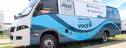 Unidade Móvel da Águas Cuiabá chega ao Boa Esperança Unidade Móvel da Águas Cuiabá chega ao Boa Esperança