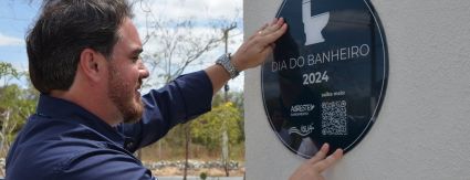 Agreste Saneamento promoveu entrega de banheiro público na APA Jurema, em Arapiraca