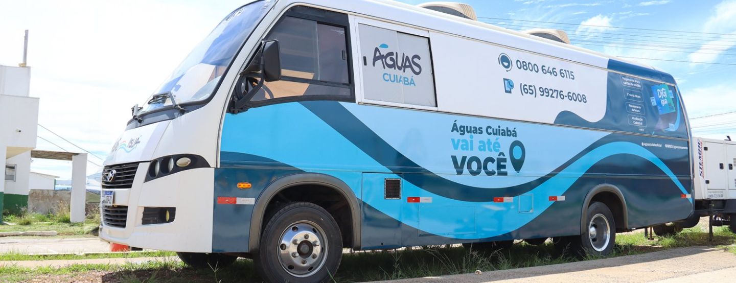 Osmar Cabral recebe unidade móvel da Águas Cuiabá Osmar Cabral recebe unidade móvel da Águas Cuiabá