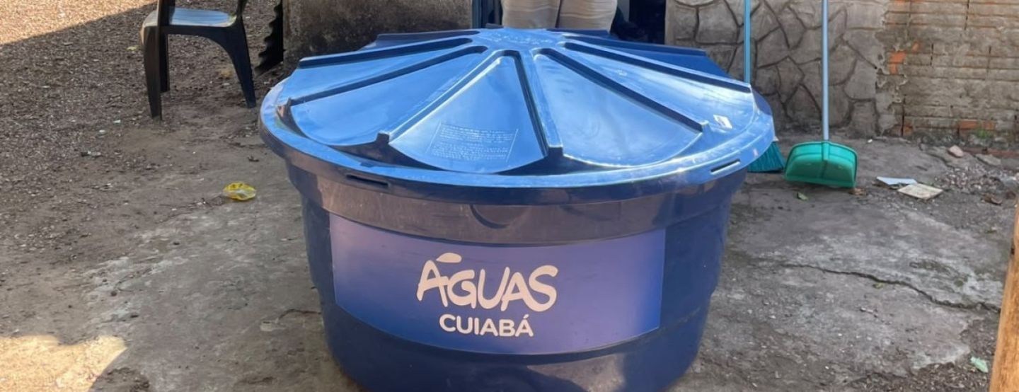 200 famílias recebem caixas d’água gratuitas e ampliam segurança hídrica em Cuiabá
