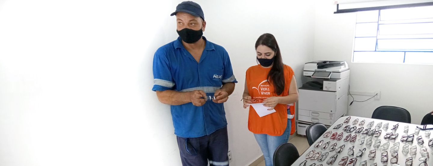 Colaboradores da Águas Andradina participam do programa Viva Visão