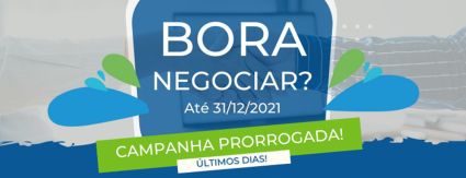 Águas Castilho prorroga a campanha “Bora Negociar?” Águas Castilho prorroga a campanha “Bora Negociar?”
