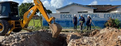 Iguá Sergipe realiza obra para reforçar abastecimento de água em Lagarto Iguá Sergipe realiza obra para reforçar abastecimento de água em Lagarto