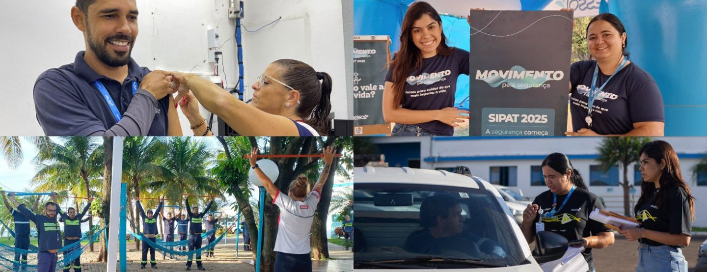 Sanessol promove ações de saúde, bem-estar e segurança para colaboradores