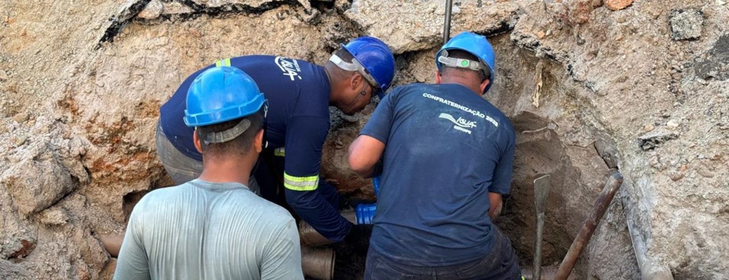 Iguá Sergipe intensifica intervenções para melhorar abastecimento em Aracaju