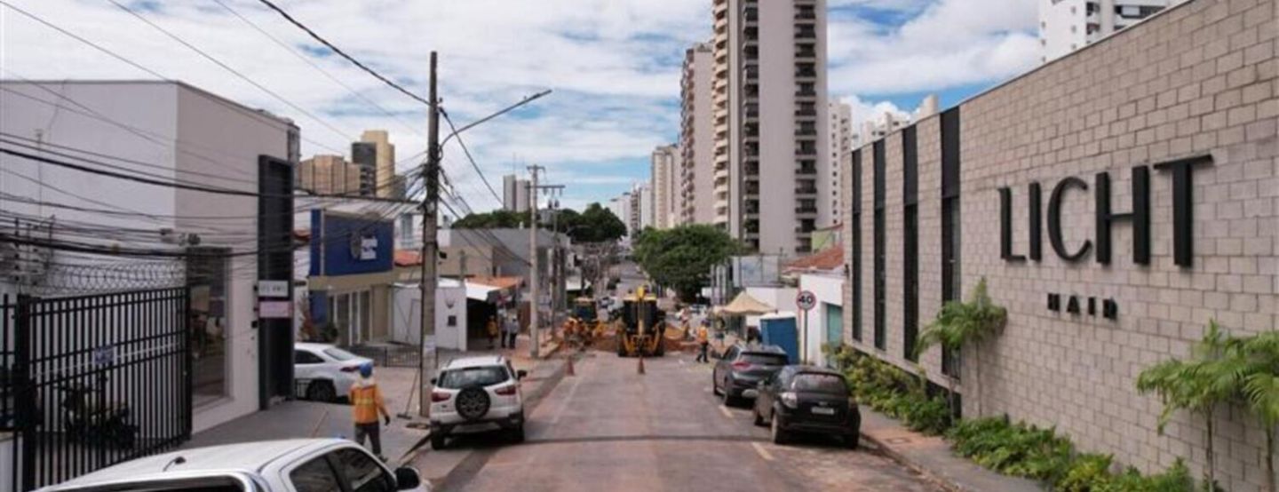 HORA DE INTERLIGAR: Região da Praça Popular passa a contar com sistema de esgotamento sanitário HORA DE INTERLIGAR: Região da Praça Popular passa a contar com sistema de esgotamento sanitário