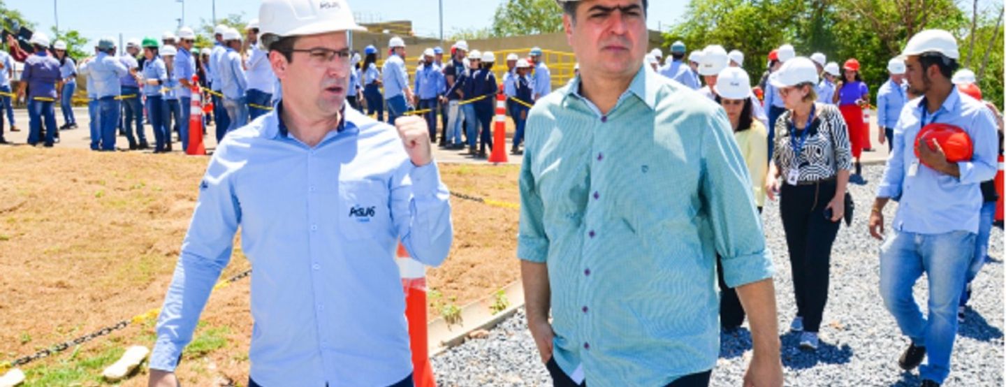 Nova ETE Tijucal beneficia mais 67 bairros com coleta e tratamento de esgoto Nova ETE Tijucal beneficia mais 67 bairros com coleta e tratamento de esgoto