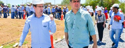 Nova ETE Tijucal beneficia mais 67 bairros com coleta e tratamento de esgoto Nova ETE Tijucal beneficia mais 67 bairros com coleta e tratamento de esgoto