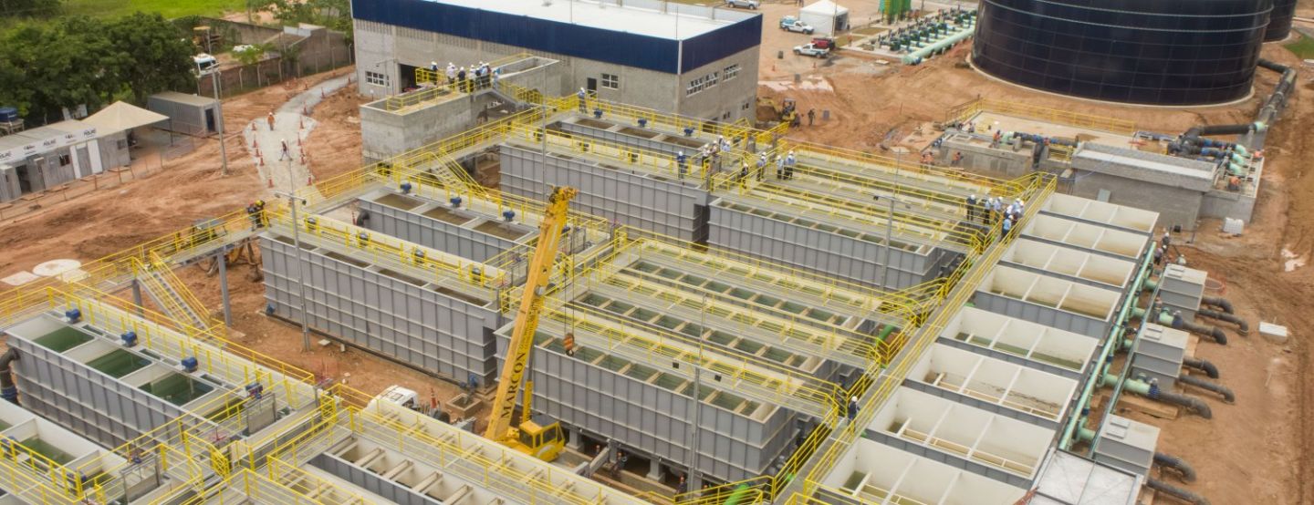 Parque Cuiabá é preparado para ser abastecido por nova ETA Parque Cuiabá é preparado para ser abastecido por nova ETA