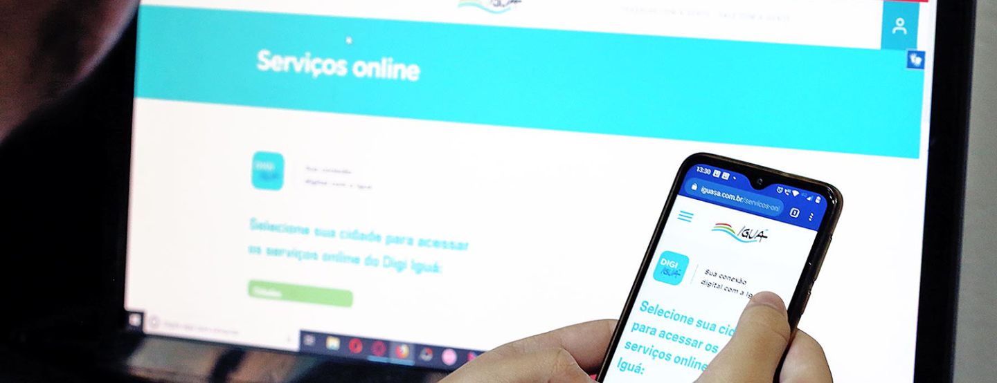 No feriado, Águas Andradina centraliza atendimentos nos canais não presenciais