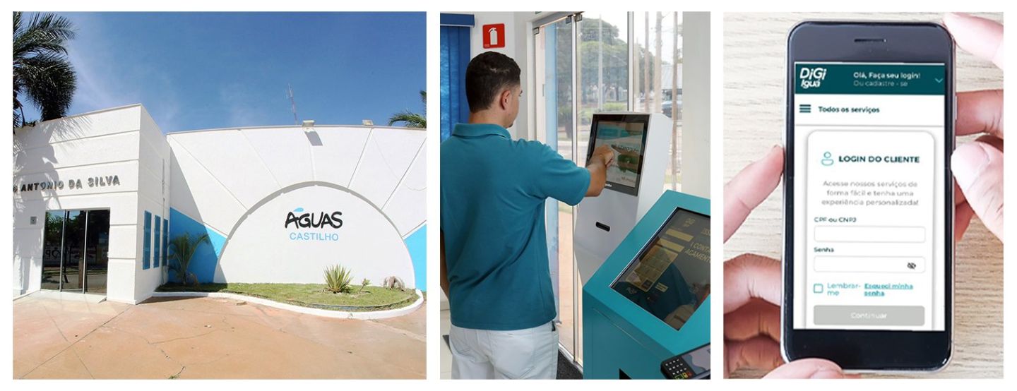 Você sabe quais são os canais de comunicação com os clientes Águas Andradina e Águas Castilho?