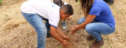 Comemoração do Dia da Árvore é marcada pelo projeto Crescendo Juntos Comemoração do Dia da Árvore é marcada pelo projeto Crescendo Juntos