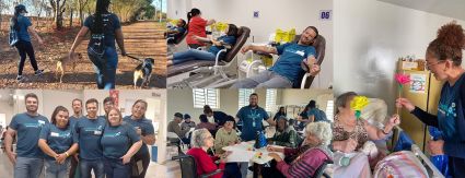 Dia Nacional do Voluntariado é comemorado em Mirassol com conscientização social de colaboradores da Sanessol Dia Nacional do Voluntariado é comemorado em Mirassol com conscientização social de colaboradores da Sanessol