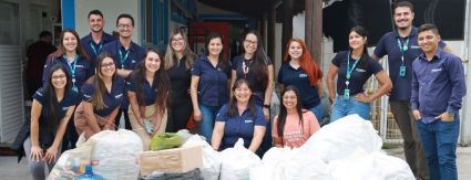 Paranaguá Saneamento arrecada uma tonelada de tampinhas plásticas em campanha solidária Paranaguá Saneamento arrecada uma tonelada de tampinhas plásticas em campanha solidária