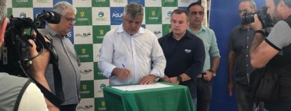 Prefeitura de Cuiabá em parceria com Águas Cuiabá determina início de obras de saneamento na Praça Popular Prefeitura de Cuiabá em parceria com Águas Cuiabá determina início de obras de saneamento na Praça Popular