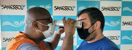 Colaboradores da Sanessol participam do programa Viva Visão