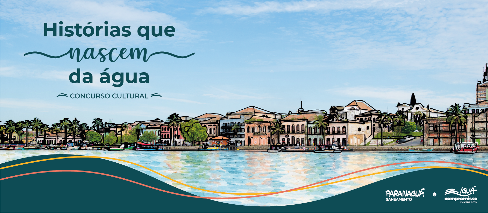 Participe agora do Concurso Cultural "Histórias que Nascem da Água"