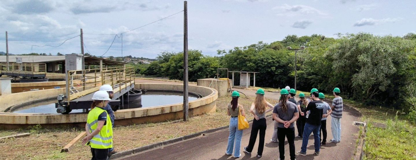 Iguaçu Saneamento recebe universitários de Francisco Beltrão na primeira edição do “Você no Saneamento”