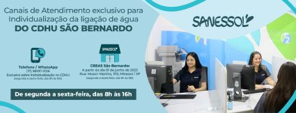 Sanessol realiza atendimento itinerante para moradores dos prédios CDHU do bairro São Bernardo