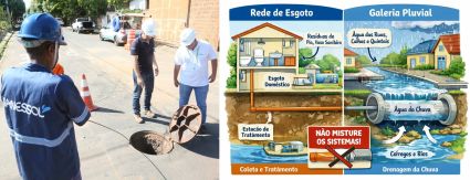 Rede de esgoto e galeria pluvial: entenda a diferença e por que cada sistema tem uma função essencial