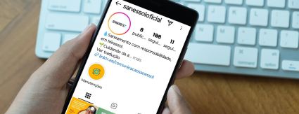 MAIS COMUNICAÇÃO: Sanessol está no Instagram para divulgar notícias relacionadas aos serviços de água e esgoto MAIS COMUNICAÇÃO: Sanessol está no Instagram para divulgar notícias relacionadas aos serviços de água e esgoto