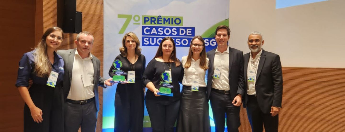 Iguá recebe prêmio Melhores Casos ESG do Instituto Trata Brasil por certificação de títulos verdes Iguá recebe prêmio Melhores Casos ESG do Instituto Trata Brasil por certificação de títulos verdes