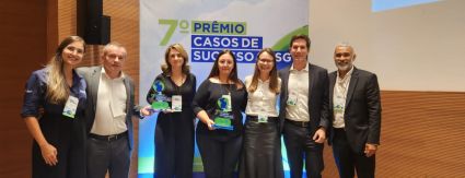 Iguá recebe prêmio Melhores Casos ESG do Instituto Trata Brasil por certificação de títulos verdes Iguá recebe prêmio Melhores Casos ESG do Instituto Trata Brasil por certificação de títulos verdes