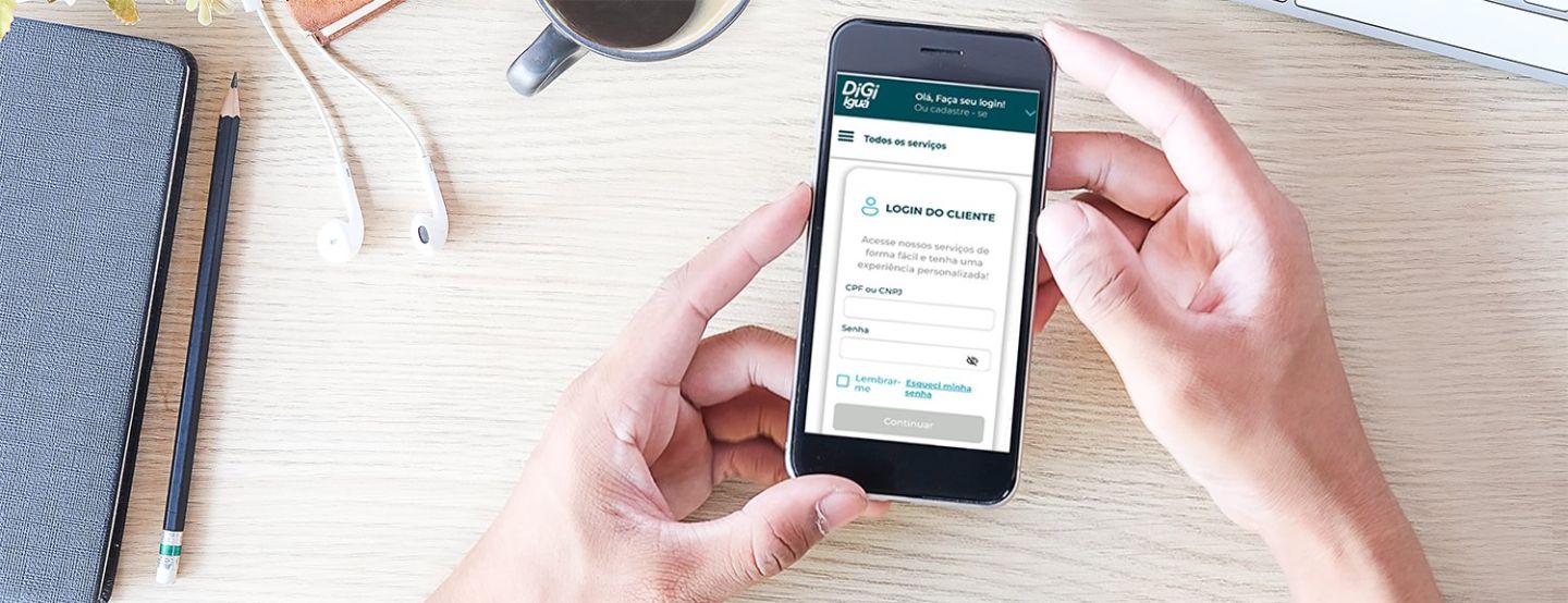 No dia 17 de fevereiro, Águas Andradina e Águas Castilho centralizam atendimento nos canais digitais