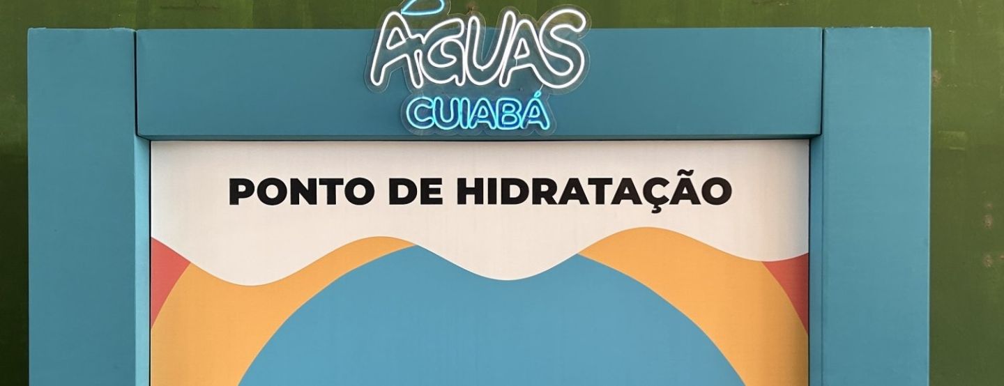 Águas Cuiabá leva ponto de hidratação gratuito à ExpoAgro 2026