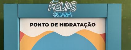 Águas Cuiabá leva ponto de hidratação gratuito à ExpoAgro 2026