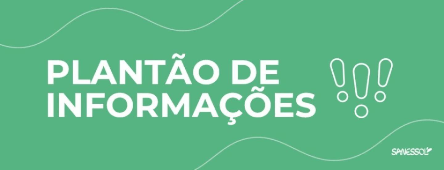 Sanessol centraliza atendimento nos canais não-presenciais nesta terça-feira de Carnaval Sanessol centraliza atendimento nos canais não-presenciais nesta terça-feira de Carnaval