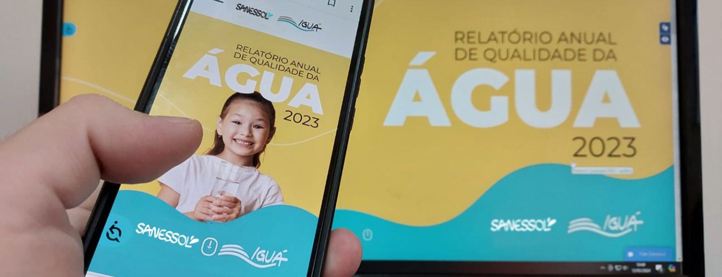 Sanessol inicia distribuição do relatório anual de qualidade de água