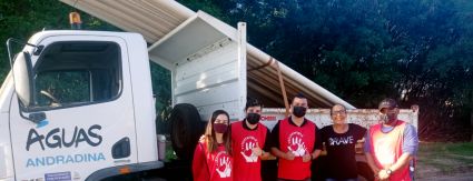 RESPONSABILIDADE SOCIAL: Águas Andradina entrega doação para a CAMOR