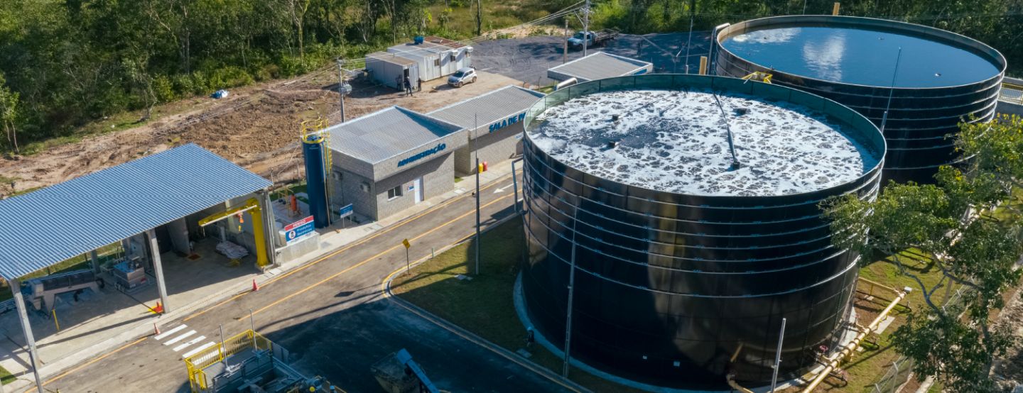 ETE Lipa é inaugurada ETE Lipa é inaugurada
