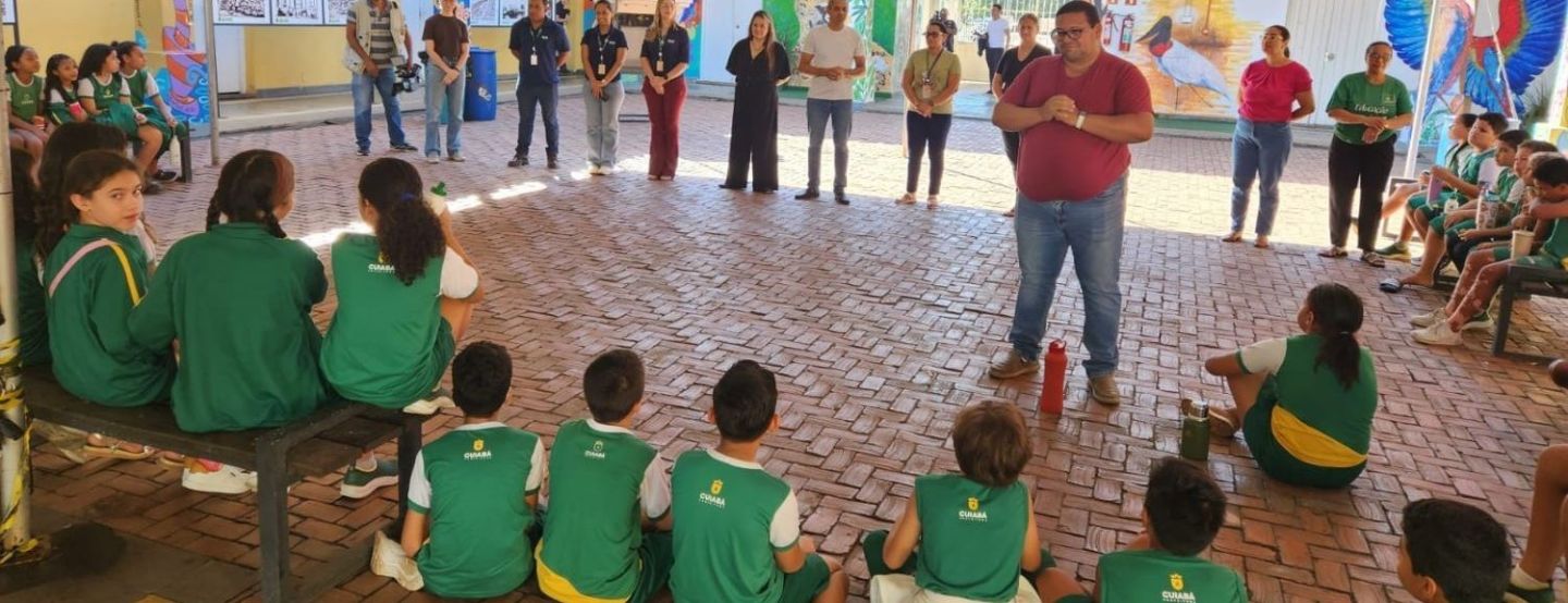 Águas Cuiabá promove atividade educativa com jogo imersivo