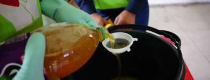 Iguá Saneamento reforça compromisso ambiental por meio da conscientização para descarte correto do óleo de cozinha usado Iguá Saneamento reforça compromisso ambiental por meio da conscientização para descarte correto do óleo de cozinha usado