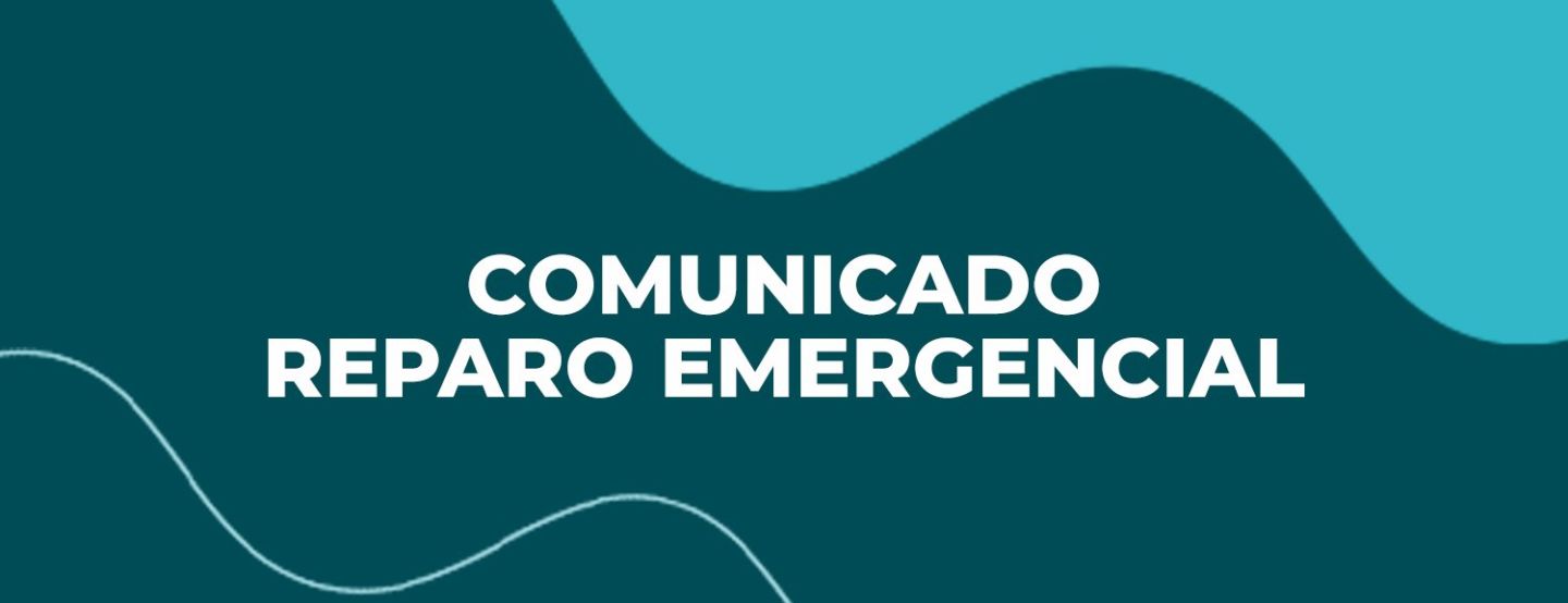 Reparo emergencial dia 11/6 Reparo emergencial dia 11/6