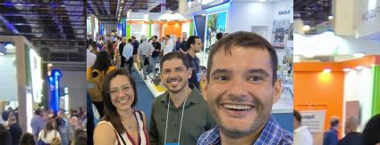 CONHECIMENTO TÉCNICO: Representantes da Águas Andradina e da Águas Castilho participam da Feira Nacional de Saneamento e Meio Ambiente CONHECIMENTO TÉCNICO: Representantes da Águas Andradina e da Águas Castilho participam da Feira Nacional de Saneamento e Meio Ambiente