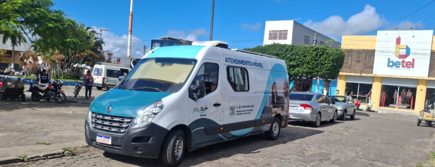 Atendimento móvel da Iguá Sergipe leva serviços gratuitos a municípios do Centro Sul em agosto