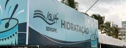 Iguá Sergipe oferece hidratação aos foliões durante o Pré-Caju 2025