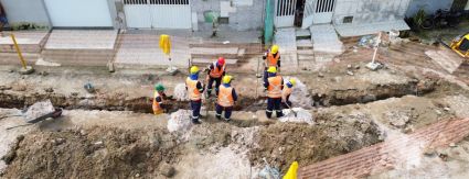 Iguá Sergipe conclui obras em Riachão do Dantas