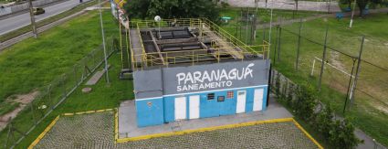 Paranaguá Saneamento desativa Estação de Tratamento de Esgoto Samambaia Paranaguá Saneamento desativa Estação de Tratamento de Esgoto Samambaia